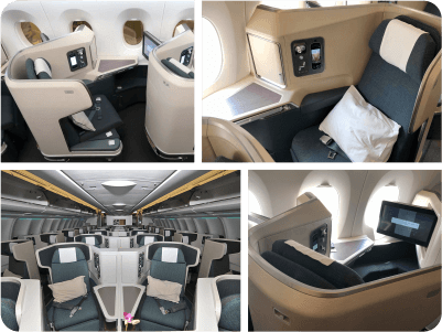 Cathay Pacific Airways Business-Class Cabin